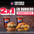 2x1 en Burgers Foster Hollywood